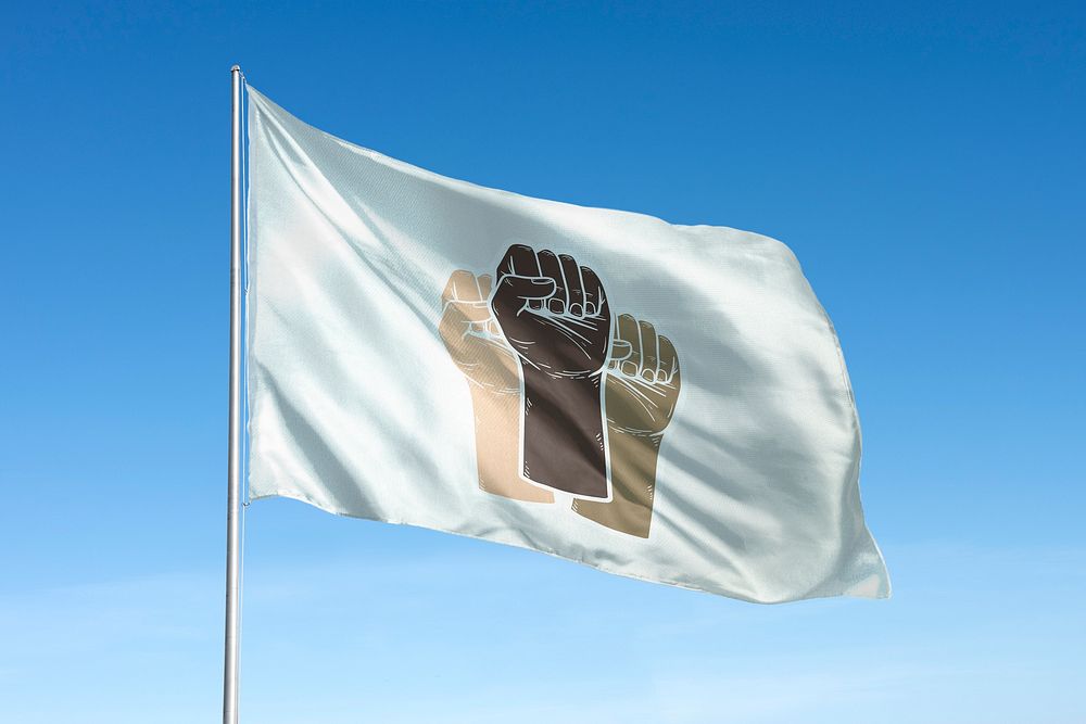 Black lives matter flag, BLM | Free Photo - rawpixel