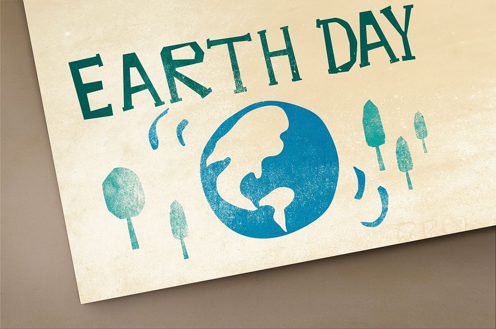 Earth Day Globe Holiday Celebration Concept