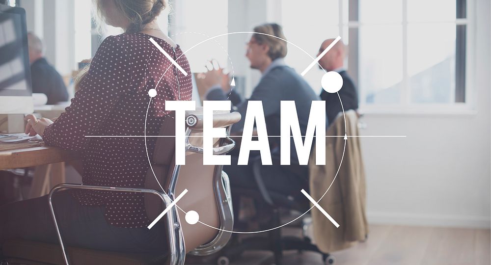 Team Teamwork Collaboration Connection Unity Concept