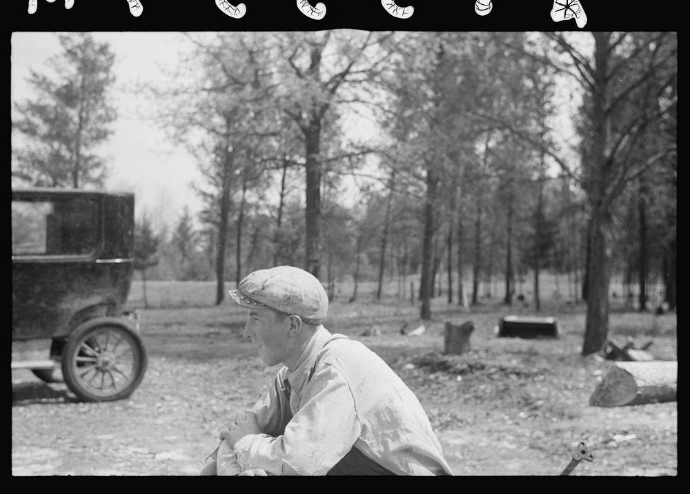 [Untitled photo, possibly related to: Son of the Hale family near Black River Falls, Wisconsin]. Sourced from the Library of…