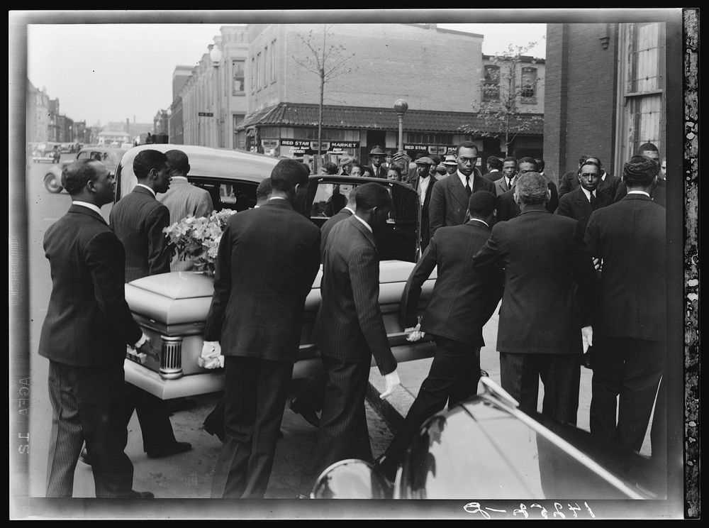 Funeral. Washington, D.C.. Sourced from the Library of Congress.