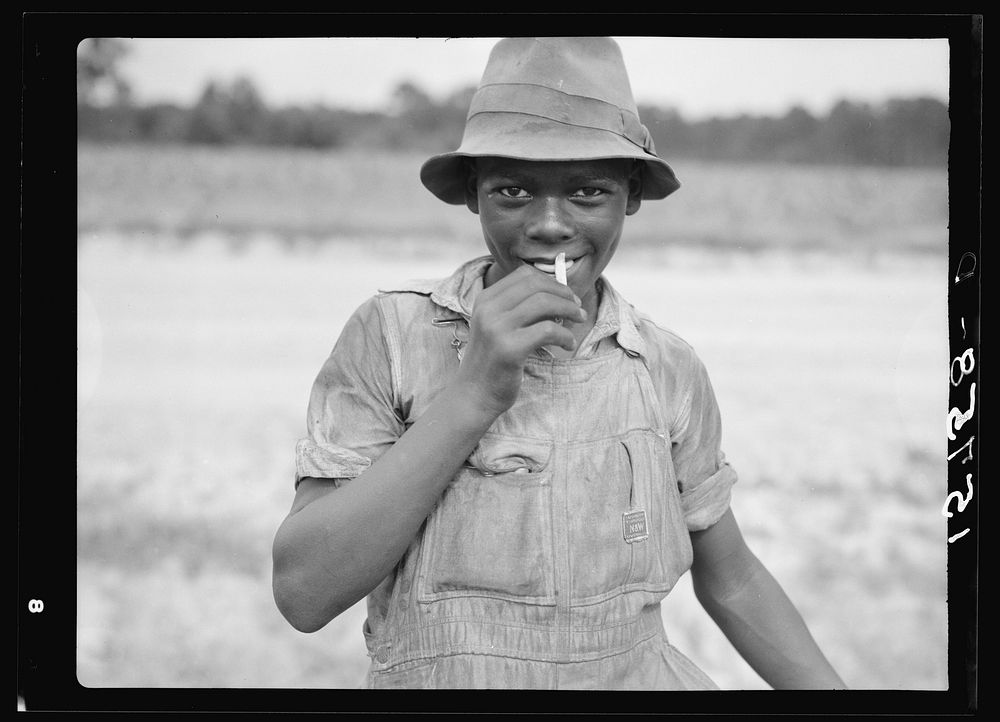  boy. Florence County, South Carolina. Sourced from the Library of Congress.