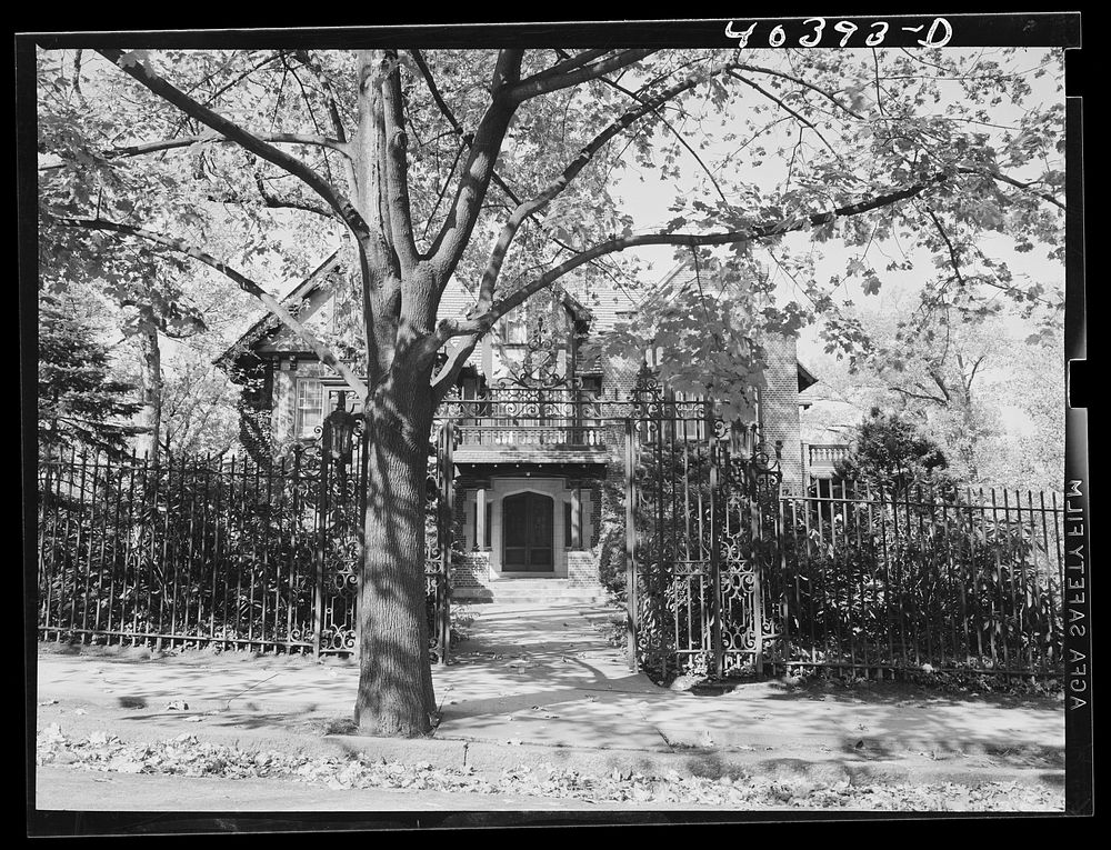 Pottsville, Pennsylvania. Yingling house. Sourced from the Library of Congress.