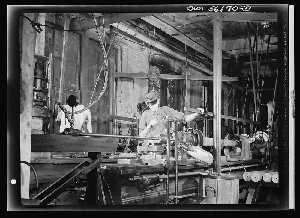 Carver Cotton Gin Company, East Bridgewater, Massachusetts. Sourced from the Library of Congress.