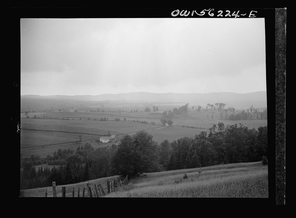 Danville (vicinity), Vermont. Landscape. Sourced from the Library of Congress.
