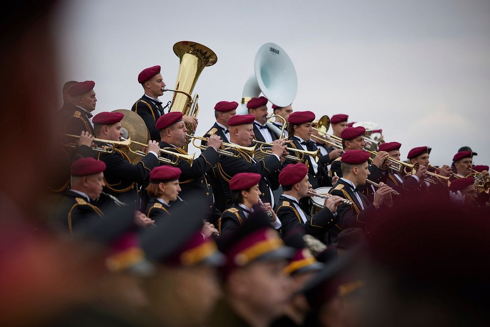 President addressed military lyceum students: Today on Khortytsia future defenders of Ukraine are born.