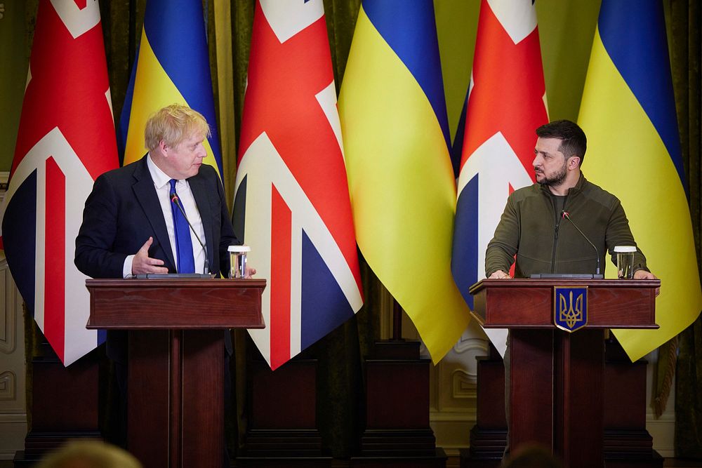 Ukraine and Great Britain will continue to strengthen anti-war coalition - Volodymyr Zelenskyy after meeting with Boris…