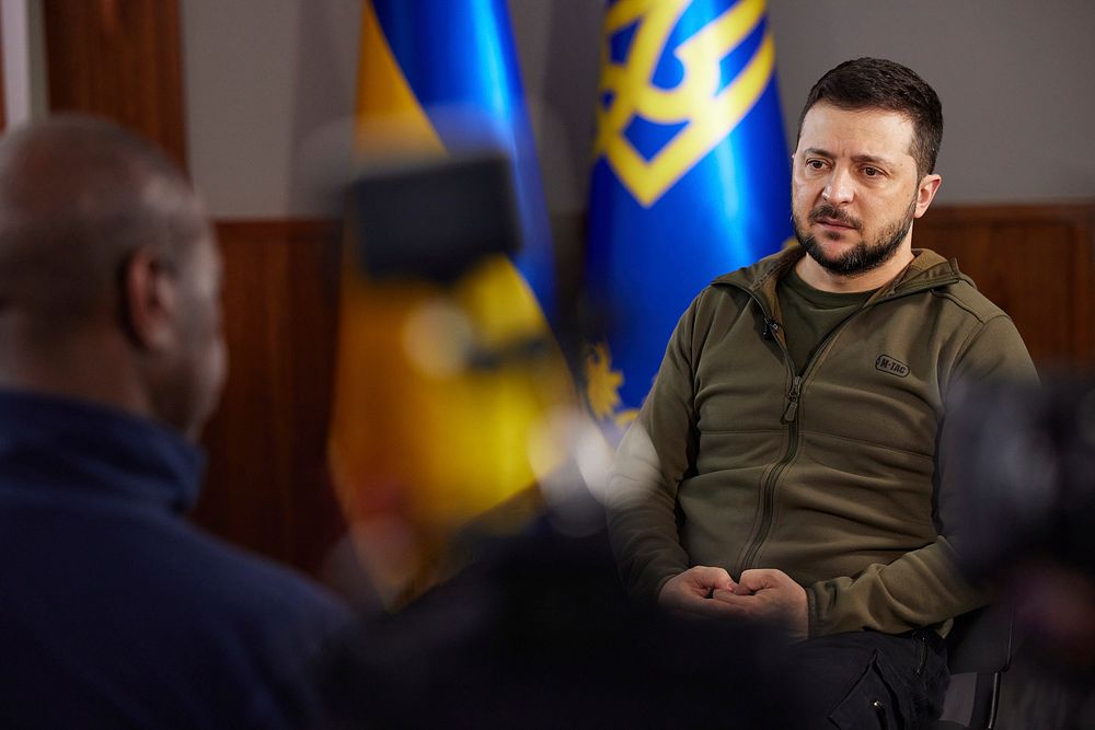 Ukraine's President Zelensky to BBC: Blood money being paid for Russian oil.