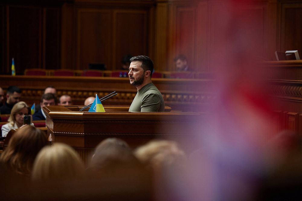 Speech by President of Ukraine Volodymyr Zelenskyy in the Verkhovna Rada. May 3, 2022