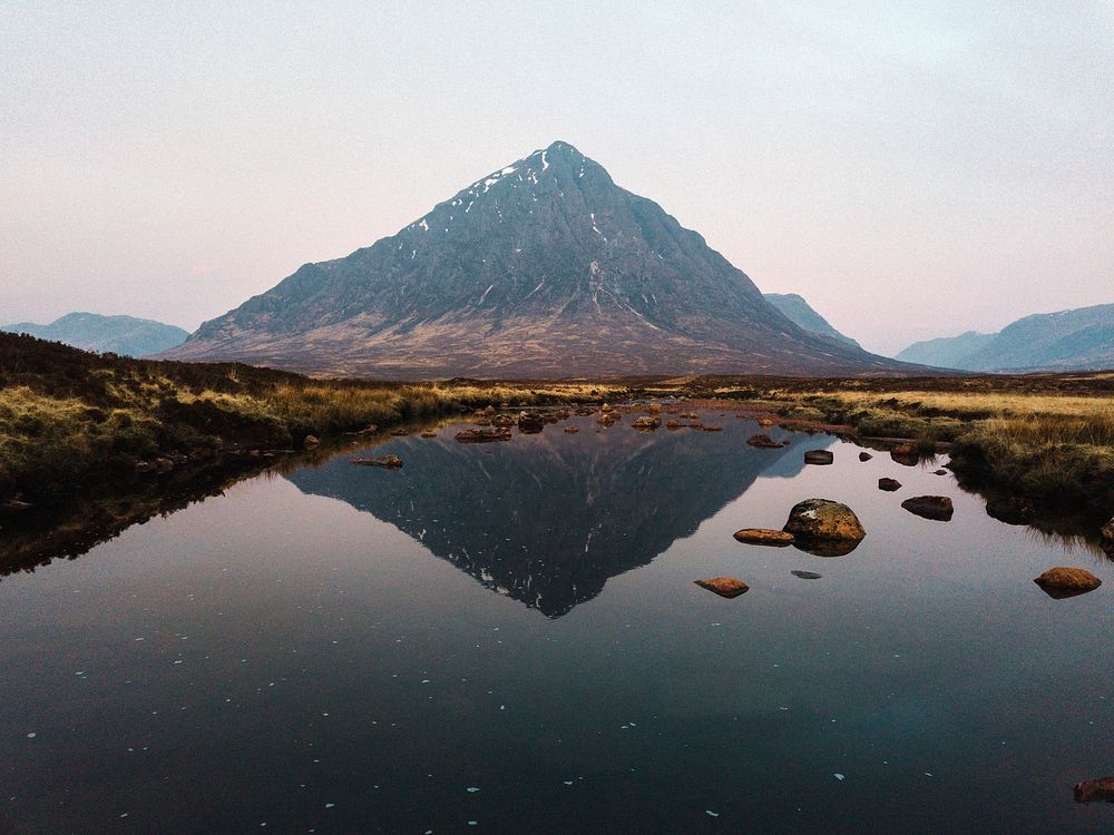 View of Glen Coe in Scotland