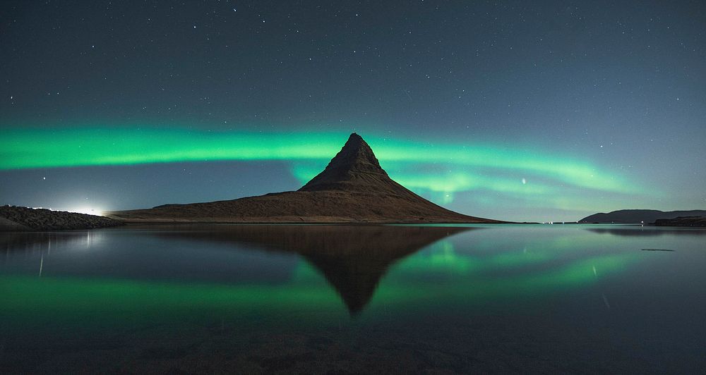 Kirkjufell Northern lights, Iceland