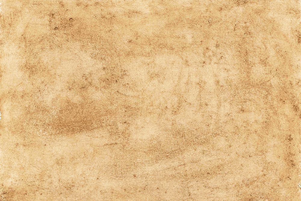 old yellow brown vintage parchment paper texture Stock