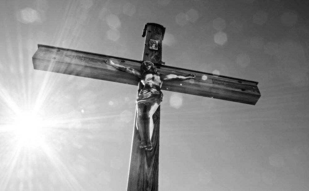 Free Christian cross image, public domain religion CC0 photo.