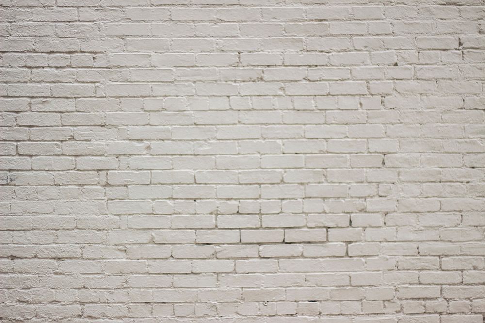 Free white brick walls image, public domain texture CC0 photo.