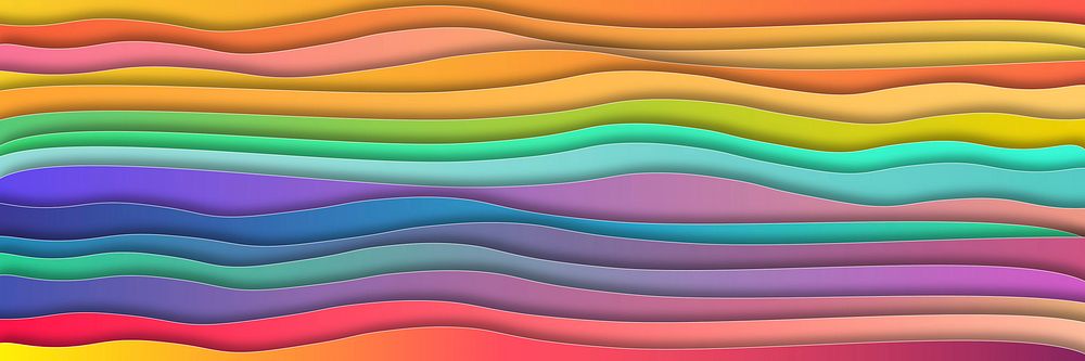 Colorful papers, free public domain CC0 image.