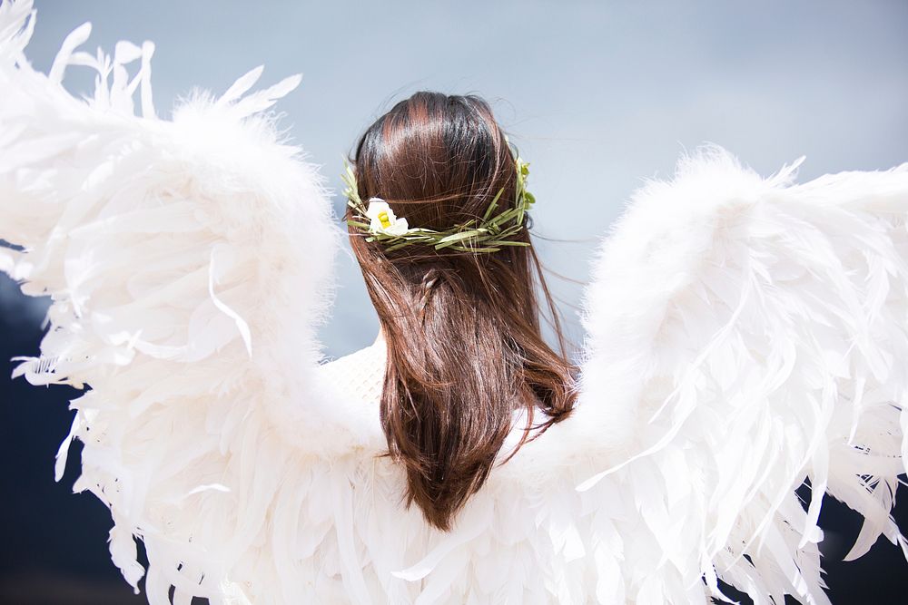 Free angel costume image, public domain costume CC0 photo.