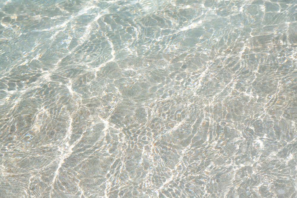 Crystal clear water texture background, free public domain CC0 photo