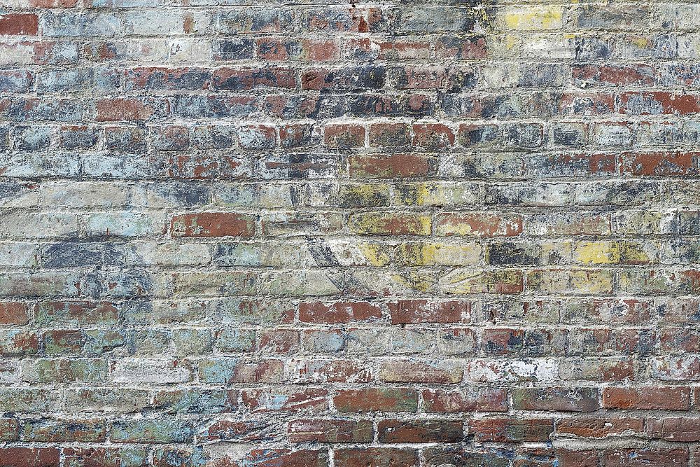 Brick wall background, free public domain CC0 image.