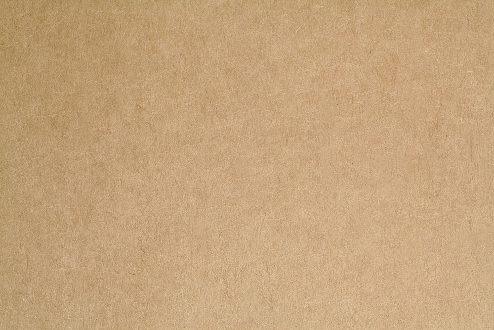 Texture Of Brown Craft Crumpled Paper Background, Vector