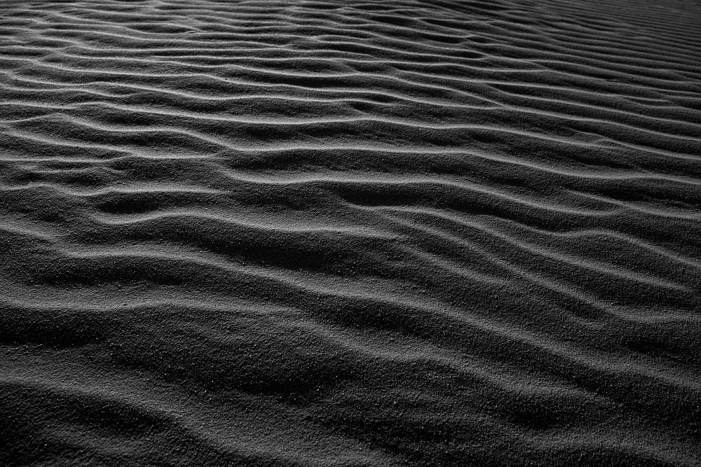 Free black sand texture photo, public domain abstract CC0 image.