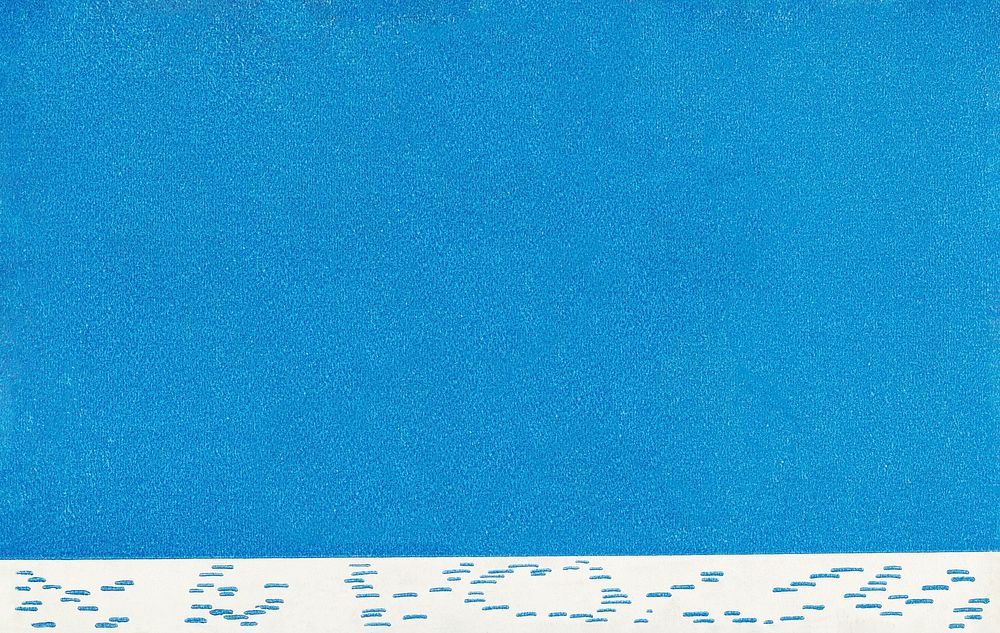 Blue background in minimal style, remixed from artworks by Moriz Jung