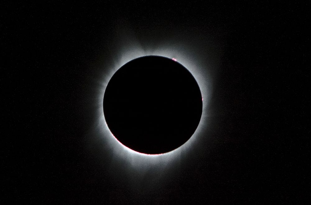 2017 Total Solar Eclipse. Original from NASA. Digitally enhanced by rawpixel.