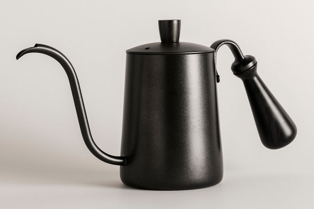 Black drip kettle design resource