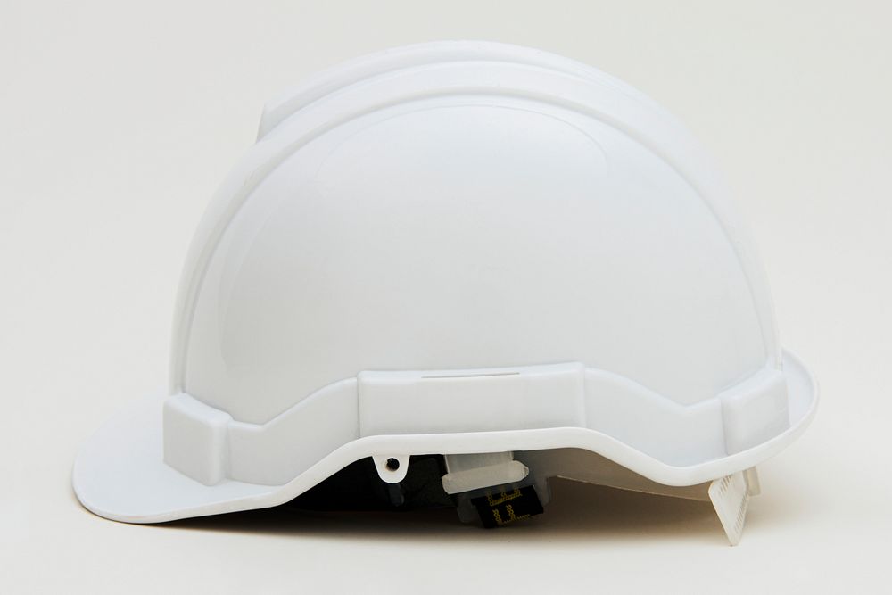 White hard hat design resource 
