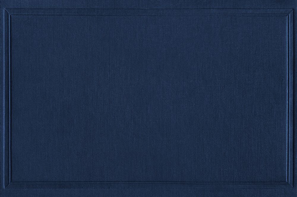 Navy blue book cover mockup