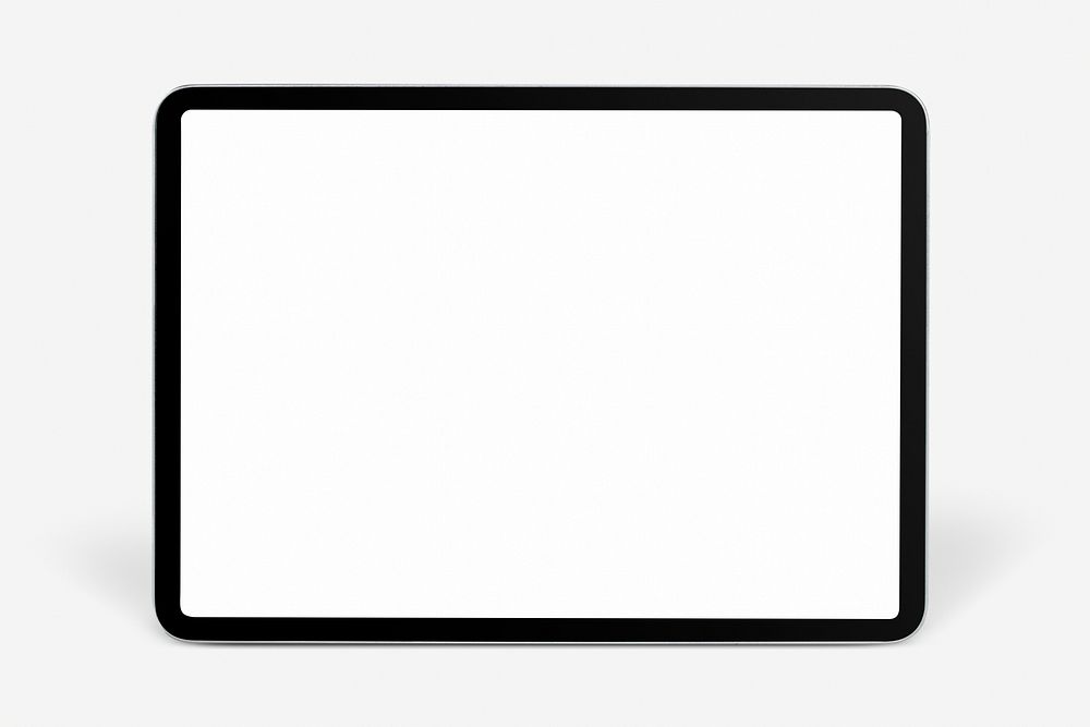 Digital tablet screen mockup smart tech