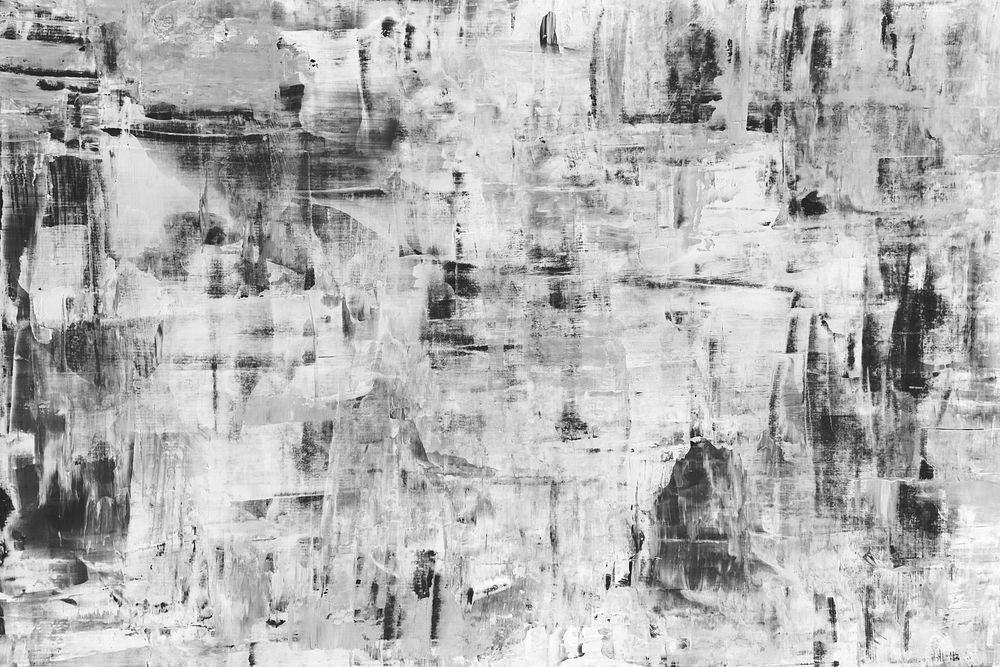 Paint background wallpaper, abstract monochrome brushstroke texture