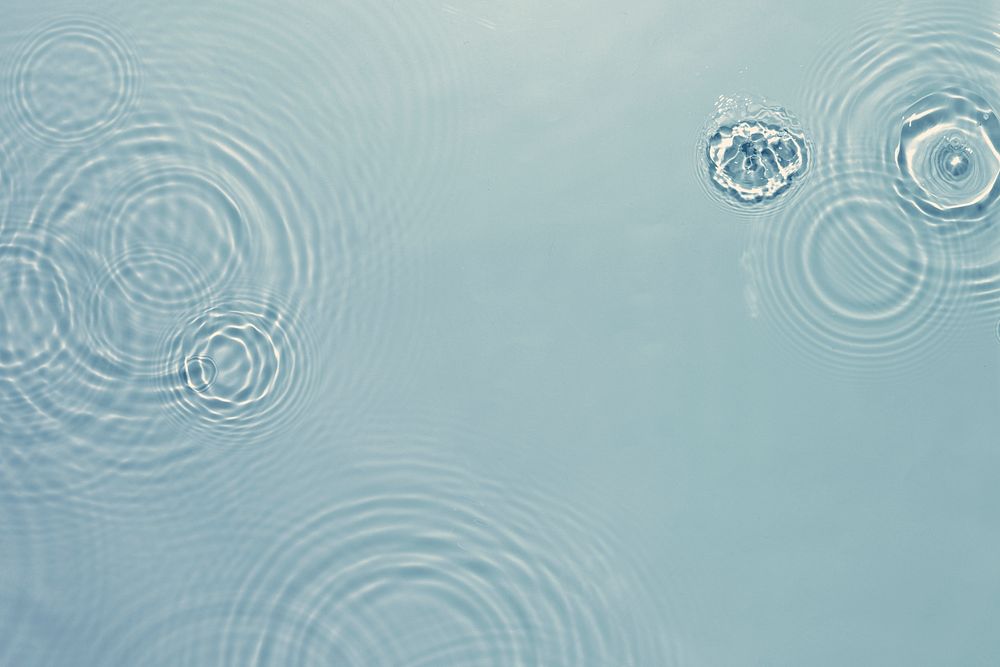 Water ripple texture background, blue design