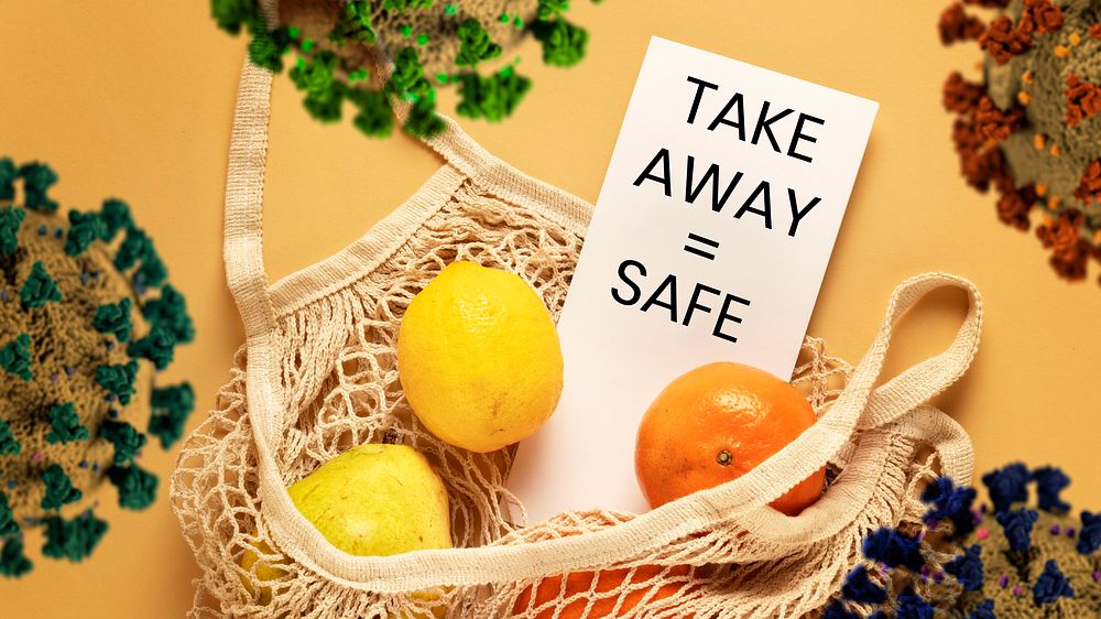 Take away food is safe during coronavirus pandemic