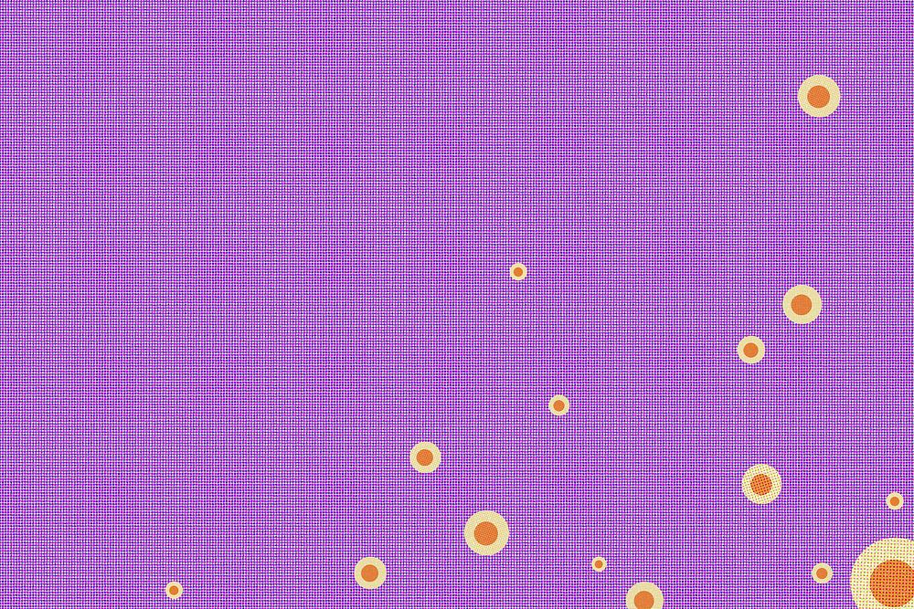 Purple coronavirus background illustration