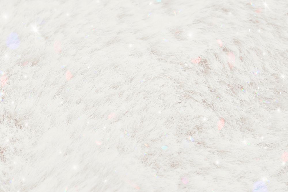 White sparkle wool texture background