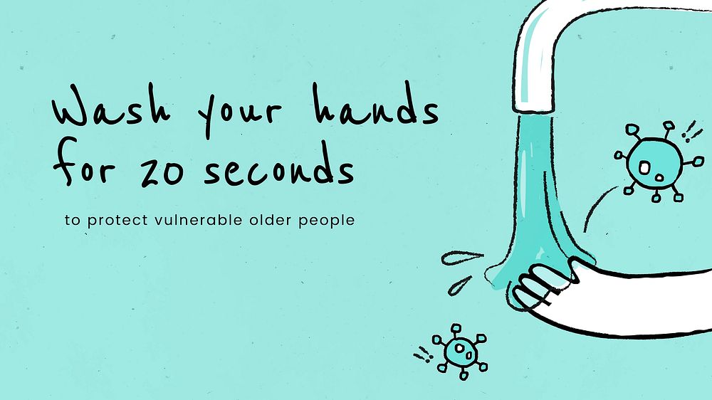  Wash your hands for 20 seconds. This image is part our collaboration with the Behavioural Sciences team at Hill+Knowlton…