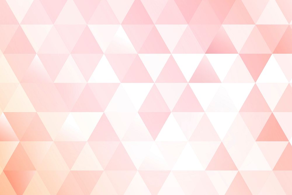 Pink geometric background vector