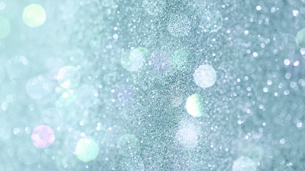 Blue glitter HD wallpaper, abstract background