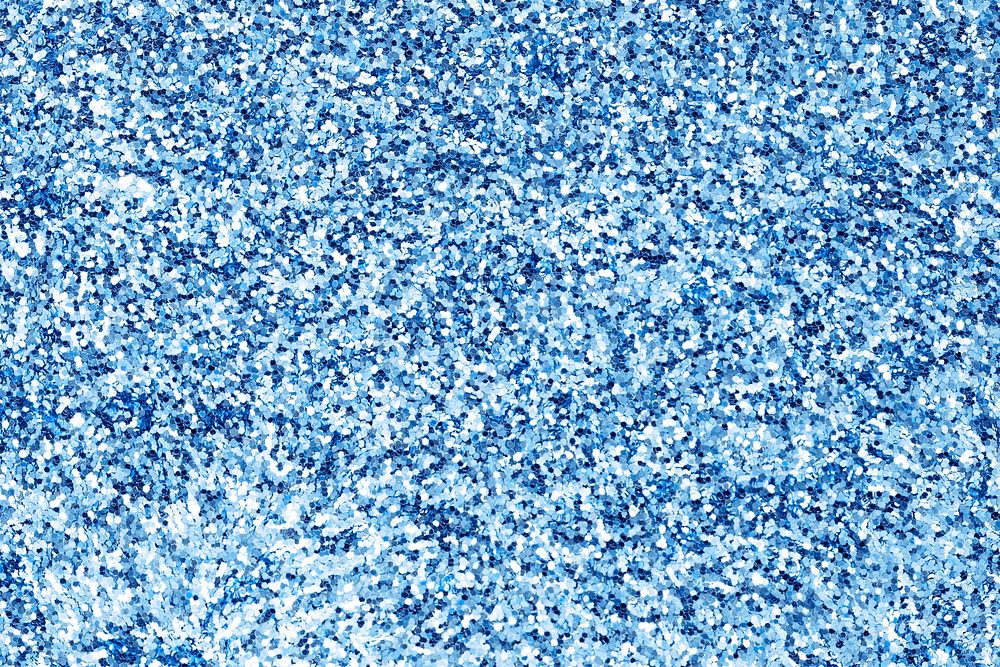 Blue shiny glitter textured background