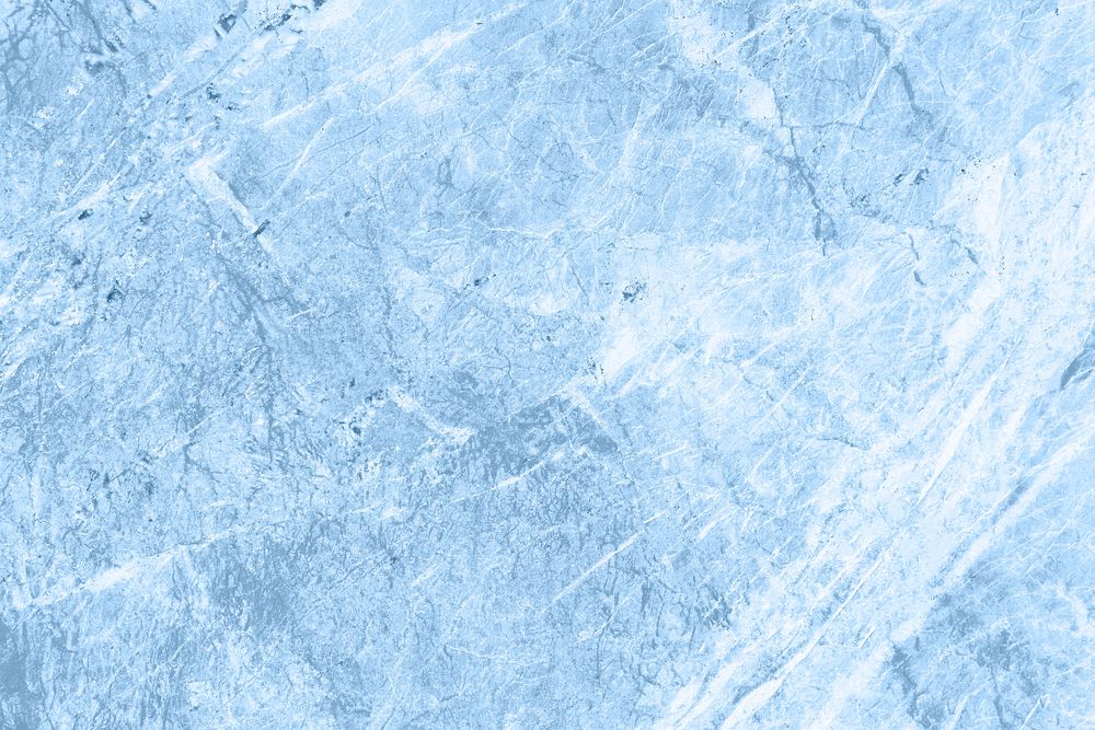 Blue marbled stone textured background