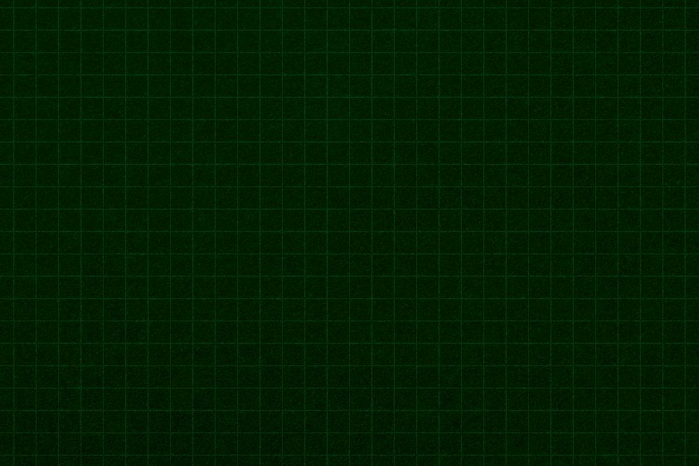 Grid pattern on a dark green paper textured background