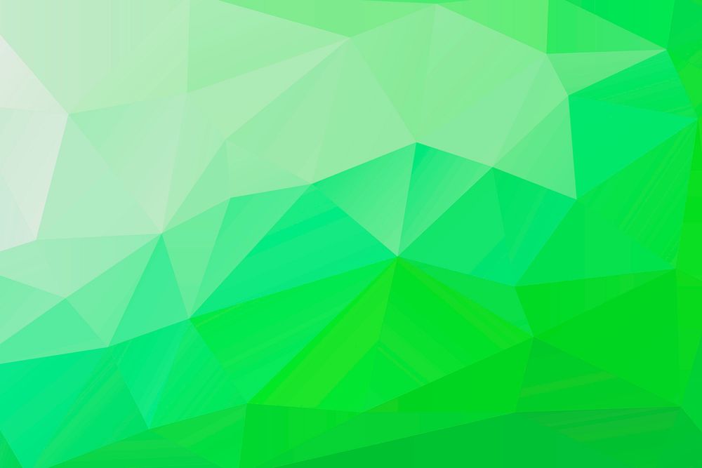 Green and white crystallize patterned background