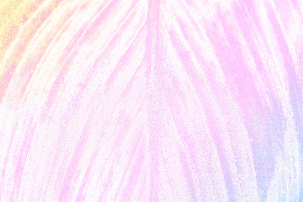 Purplish pink leaf textured light blue background