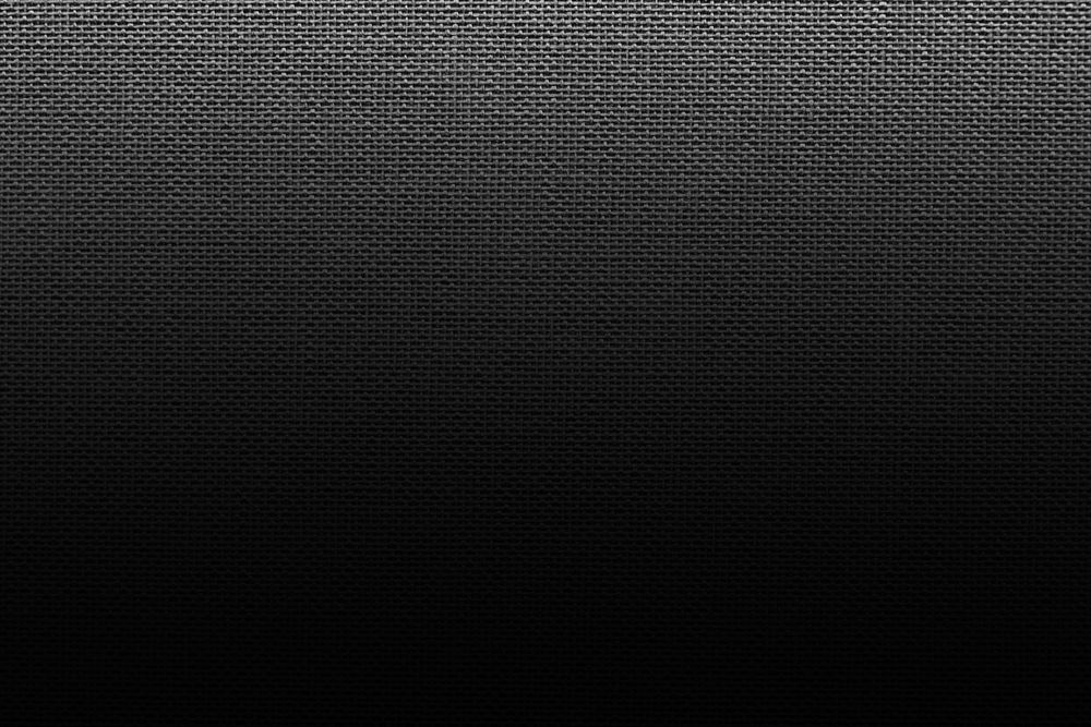Black burlap textured background