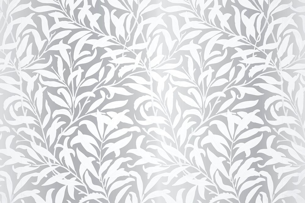 Abstract leaf patterned background design