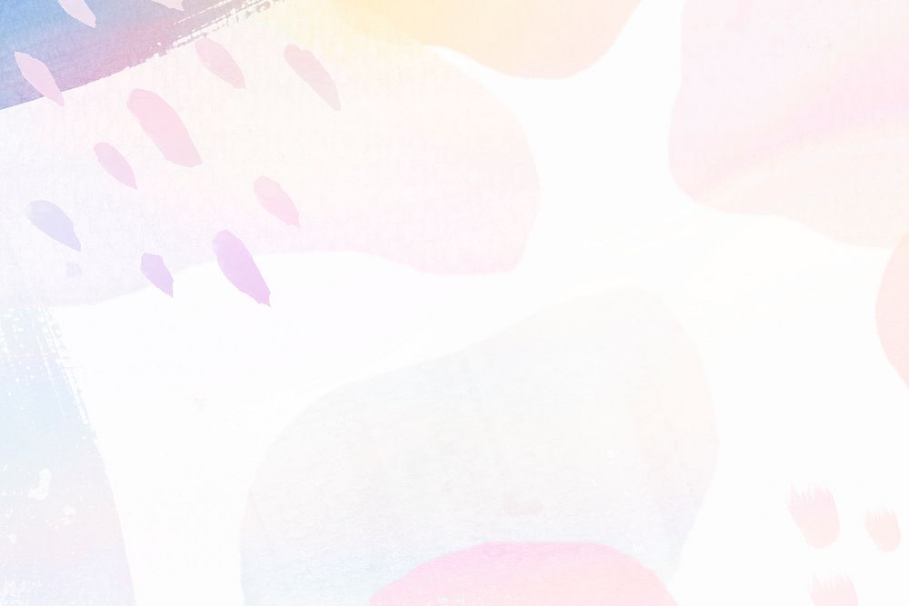 Pastel memphis patterned background