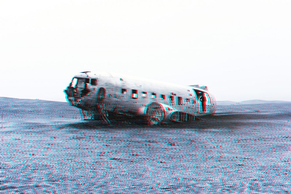 Plane wreck in Iceland 