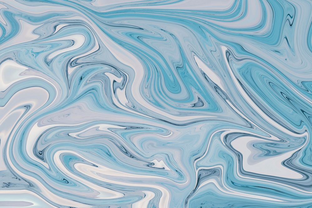 Blue and white paper marbling background design 