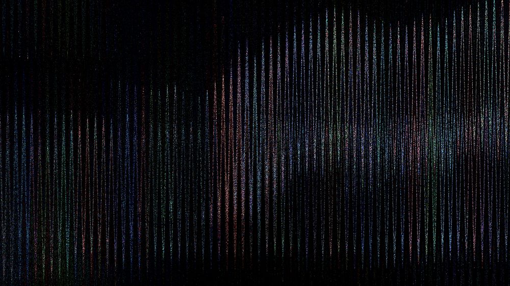 Colorful lines on a black background 