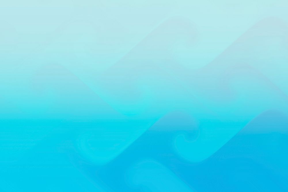 Bright blue wavy background design 